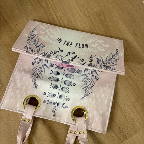 Papaya Pink Floral Tote - Picture 8 of 8